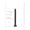 Ouch! Gode long Scaled Anal Snake M 40 x 3.5cm